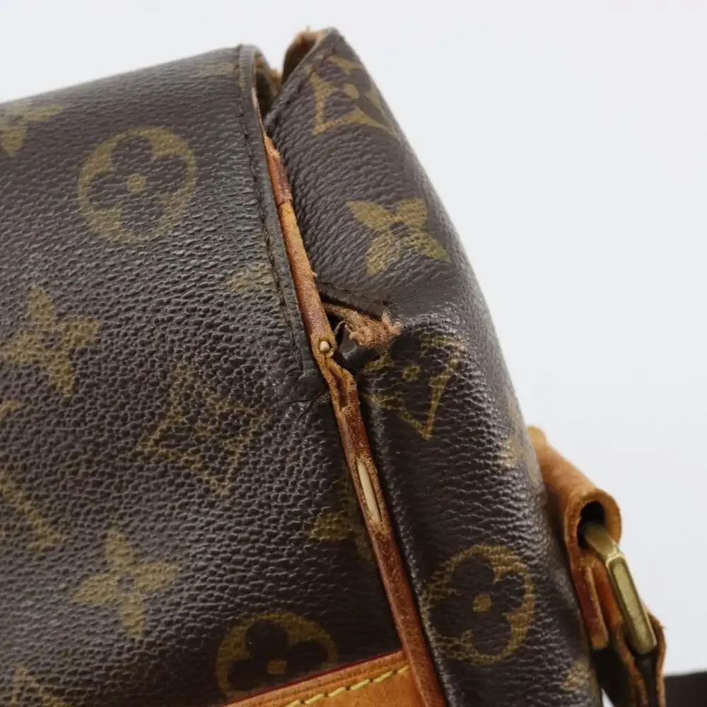 Louis Vuitton Monogram Abbesses Shoulder Bag Brown